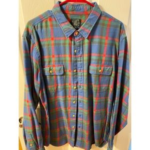 JCrew Flannel Button down